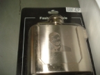 STAINLESS STEEL JOHNNY CARSON FLASK